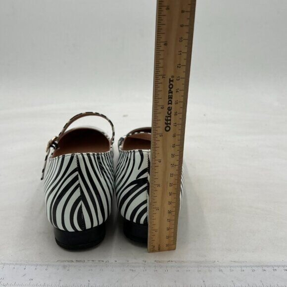 FYS Women Round Toe Mary Janes Cute Slim Strap Ballet Flats Comfy Walking School - Picture 4 of 8